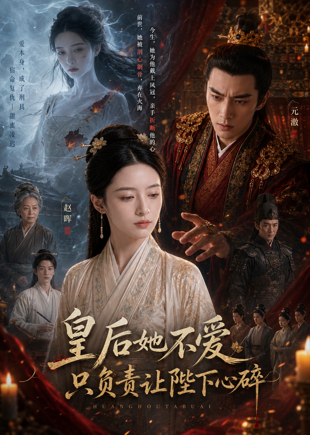 皇后她不爱，只负责让陛下心碎(全集)