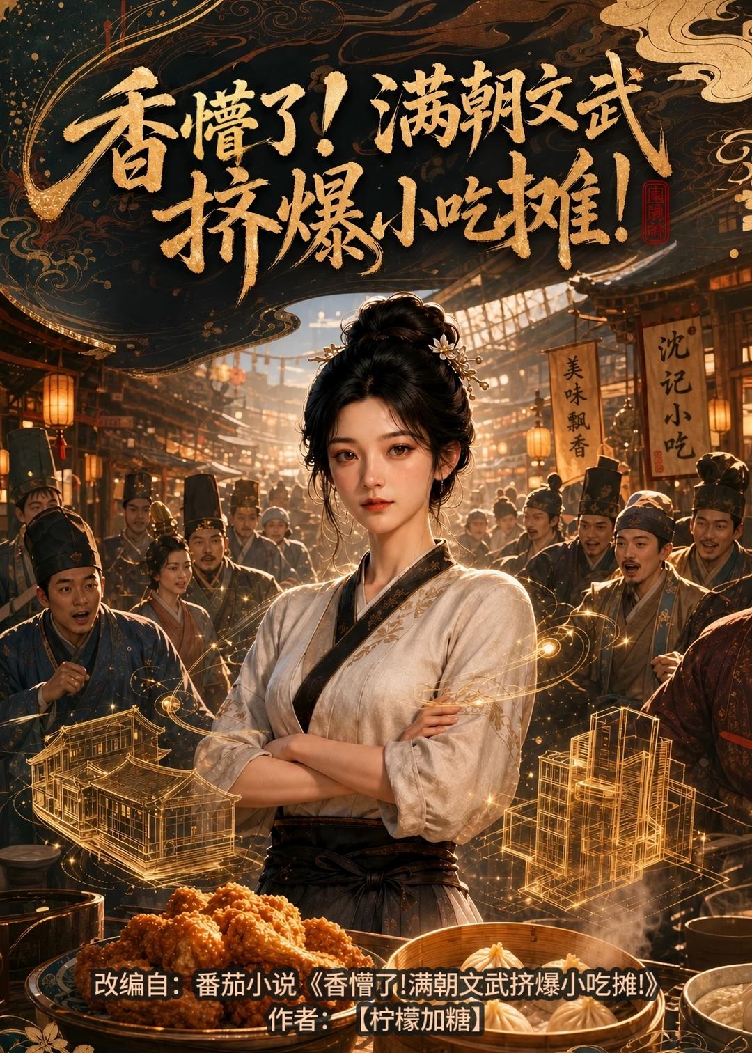 香懵了!满朝文武挤爆小吃摊!(全集)