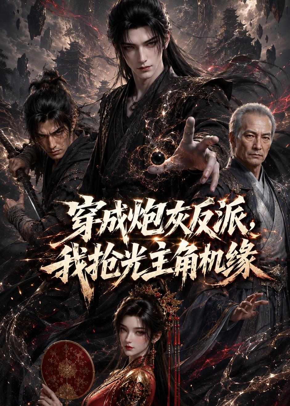 穿成炮灰反派，我抢光主角机缘(全集)
