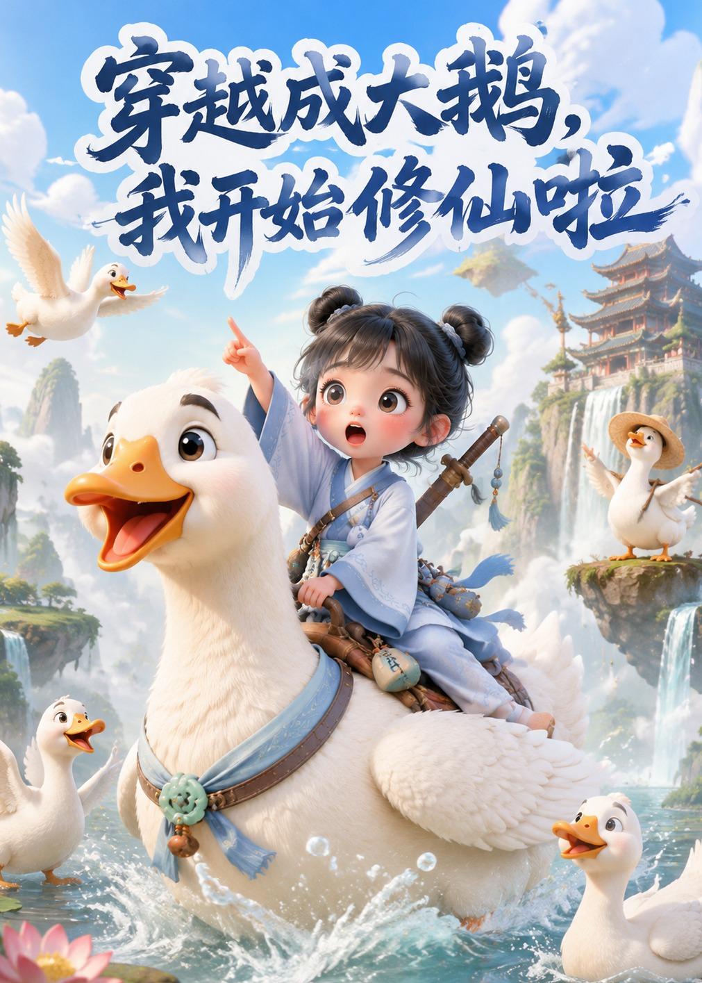 穿越成大鹅，我开始修仙啦(全集)