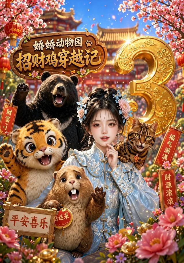 娇娇动物园，招财鸡穿越记第三季(全集)