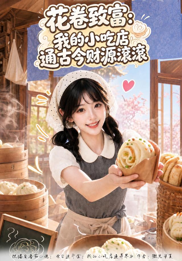花卷致富：我的小吃店通古今财源滚滚(全集)