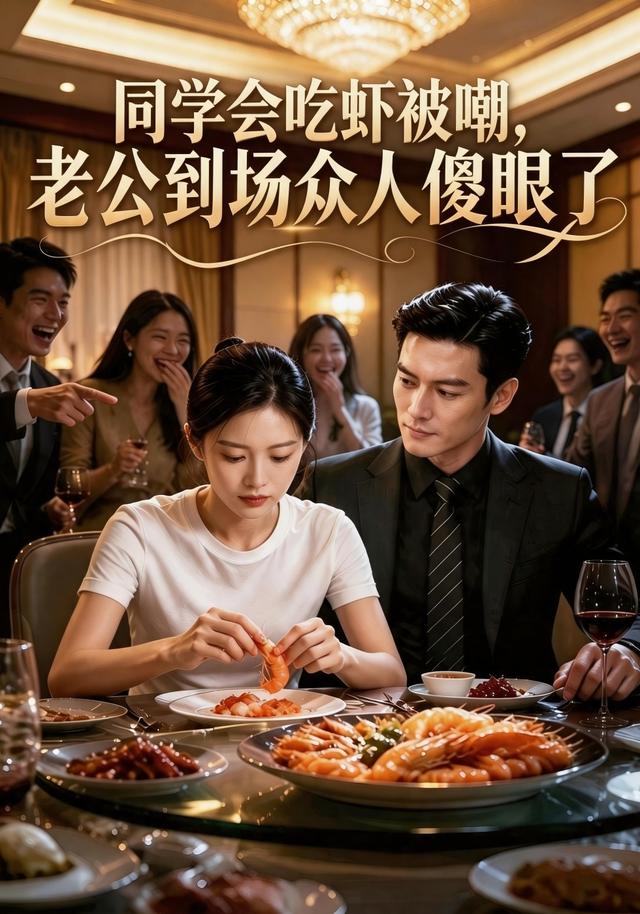 同学会吃虾被嘲，老公到场众人傻眼了(全集)