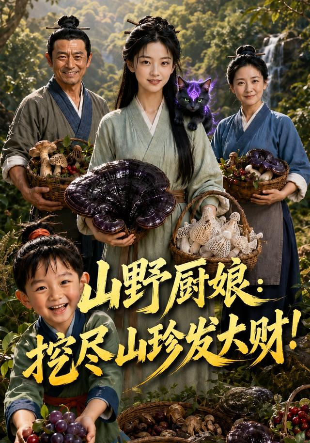 山野厨娘：挖尽山珍发大财(全集)