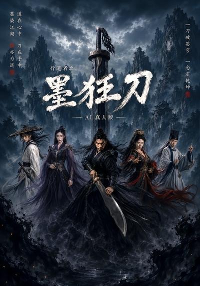 行道者之墨狂刀AI真人版(全集)