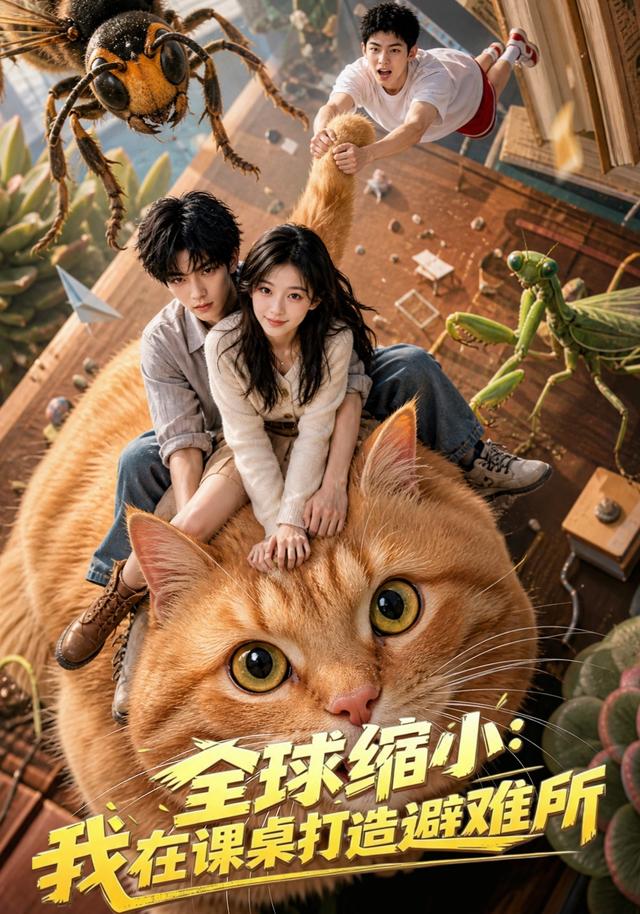 全球缩小:我在课桌打造避难所AI短剧(全集)