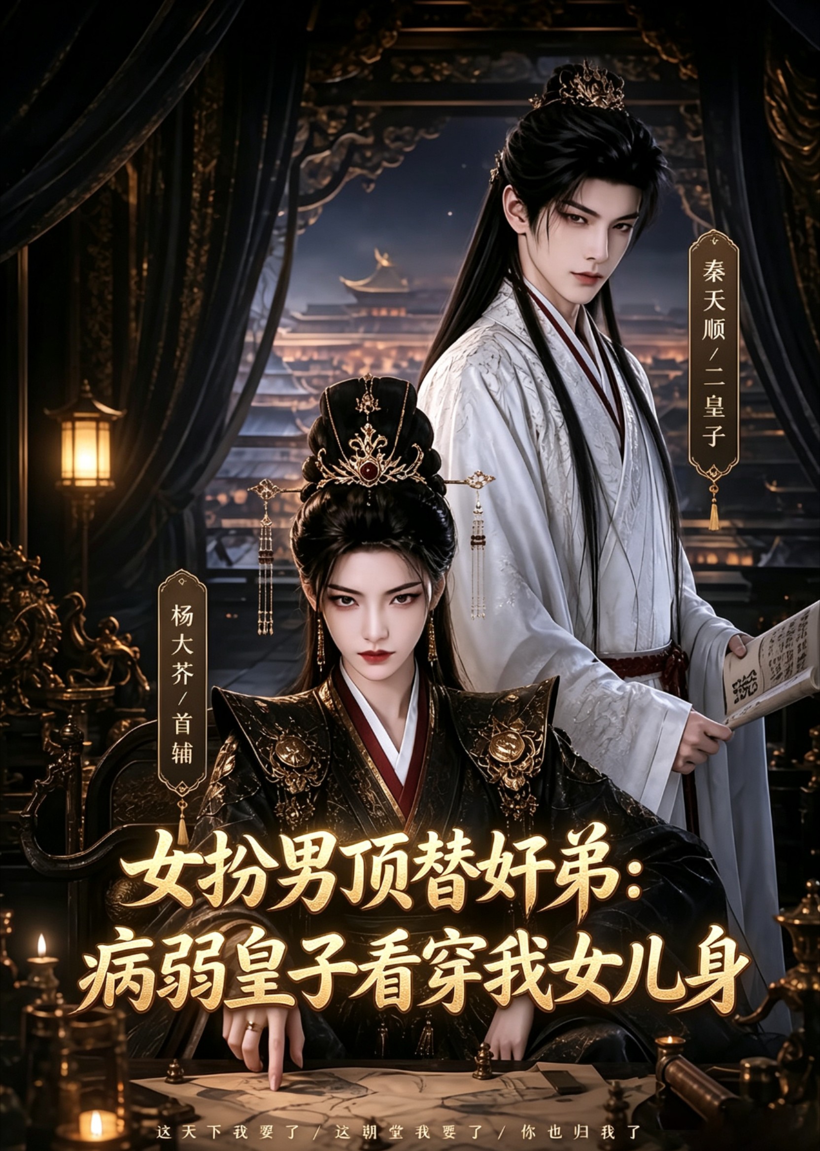 女扮男顶替奸弟:病弱皇子看穿我女儿身(全集)