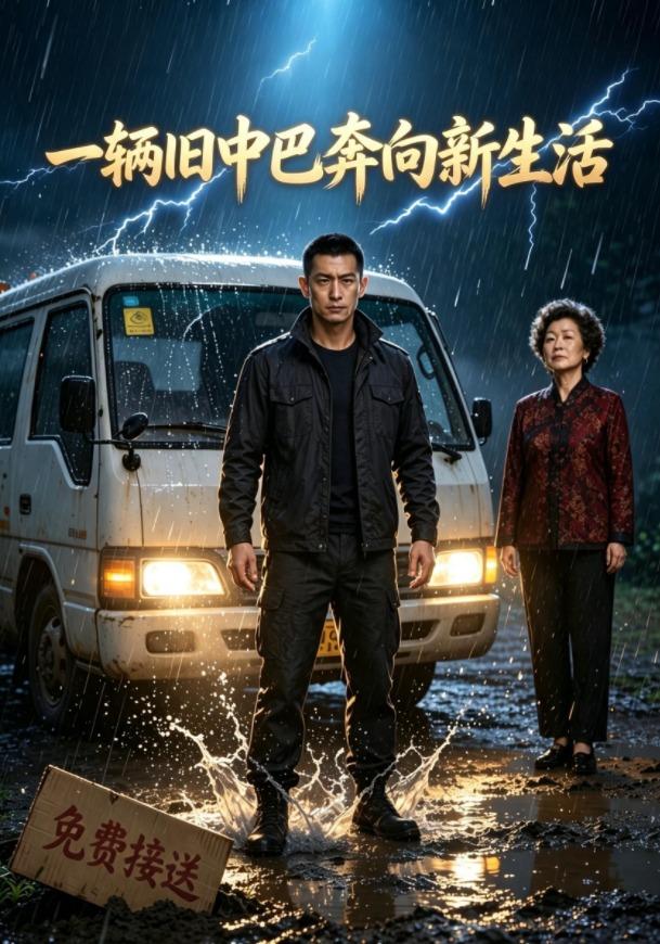 一辆旧中巴奔向新生活AI短剧(全集)