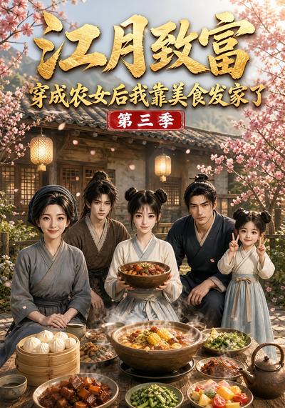 江月致富:穿成农女后我靠美食发家了第三季(全集)